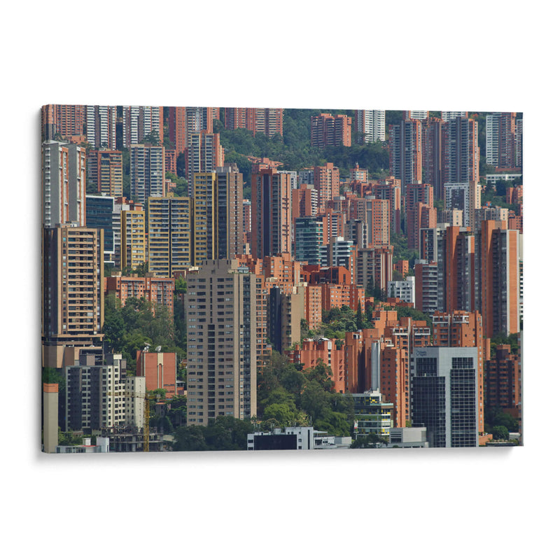 Paisajes de Medellin Colombia - Luis Rodrigo Magaña Andrade | Cuadro decorativo de Canvas Lab
