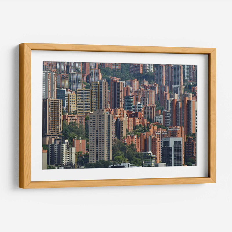 Paisajes de Medellin Colombia - Luis Rodrigo Magaña Andrade | Cuadro decorativo de Canvas Lab