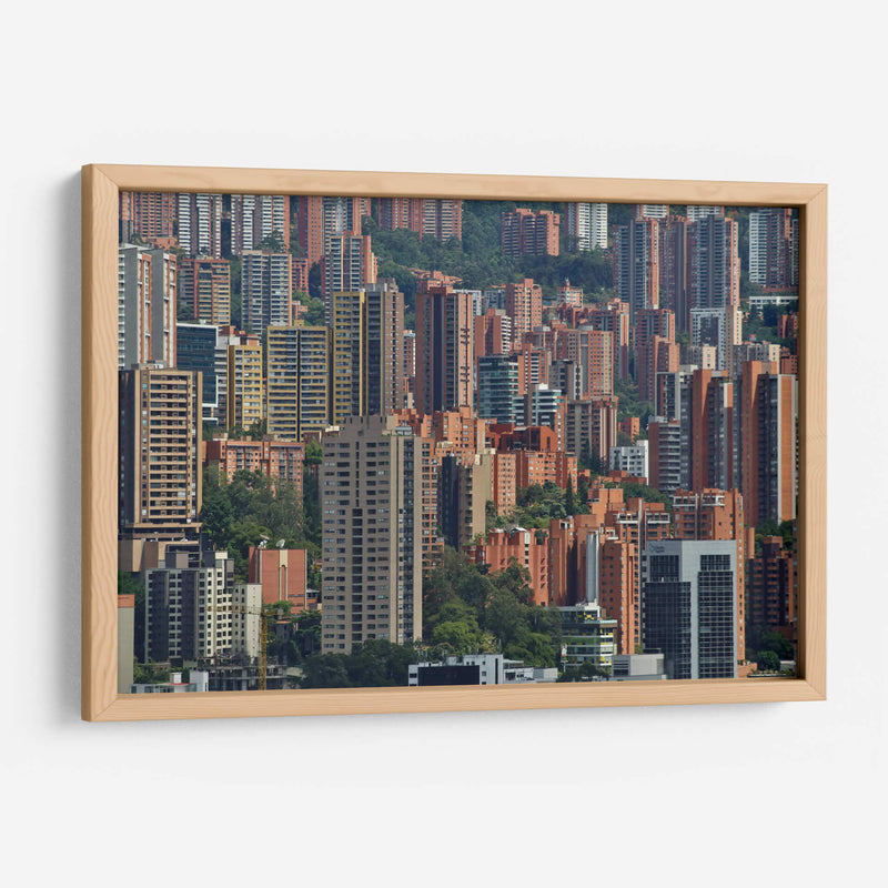 Paisajes de Medellin Colombia - Luis Rodrigo Magaña Andrade | Cuadro decorativo de Canvas Lab