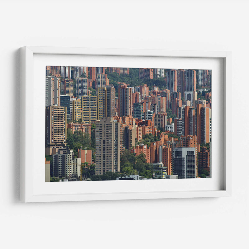 Paisajes de Medellin Colombia - Luis Rodrigo Magaña Andrade | Cuadro decorativo de Canvas Lab