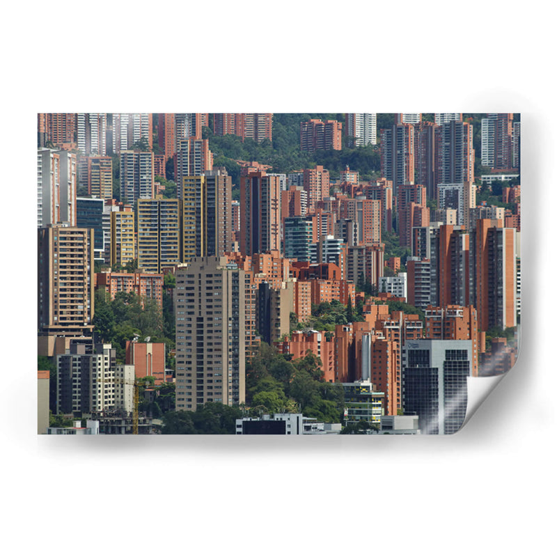 Paisajes de Medellin Colombia - Luis Rodrigo Magaña Andrade | Cuadro decorativo de Canvas Lab