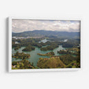 Vista desde la Piedra del Peñol en Guatapé - Luis Rodrigo Magaña Andrade | Cuadro decorativo de Canvas Lab