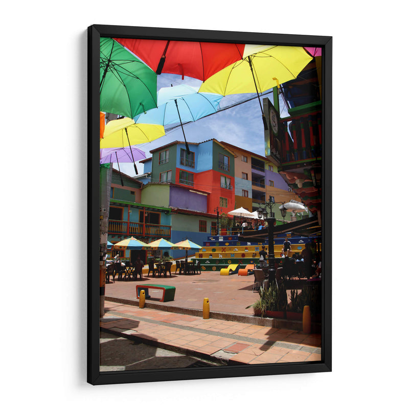 Plazoleta de los Zócalos en Guatapé Colombia - Luis Rodrigo Magaña Andrade | Cuadro decorativo de Canvas Lab