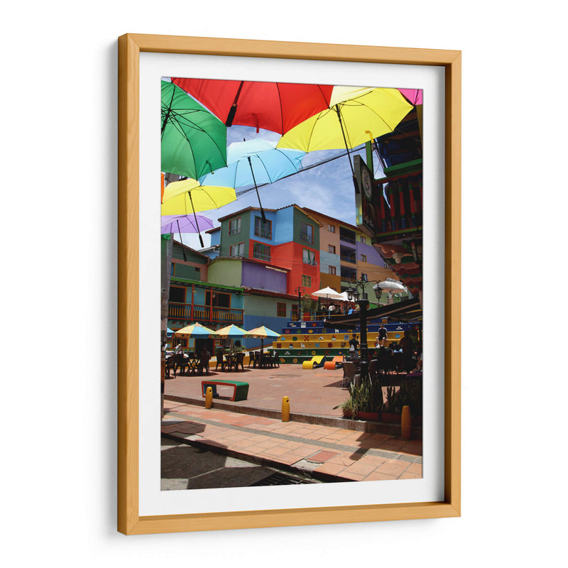 Plazoleta de los Zócalos en Guatapé Colombia - Luis Rodrigo Magaña Andrade | Cuadro decorativo de Canvas Lab