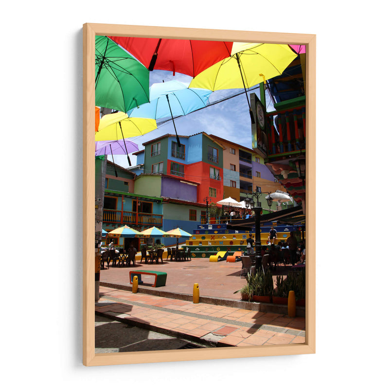 Plazoleta de los Zócalos en Guatapé Colombia - Luis Rodrigo Magaña Andrade | Cuadro decorativo de Canvas Lab