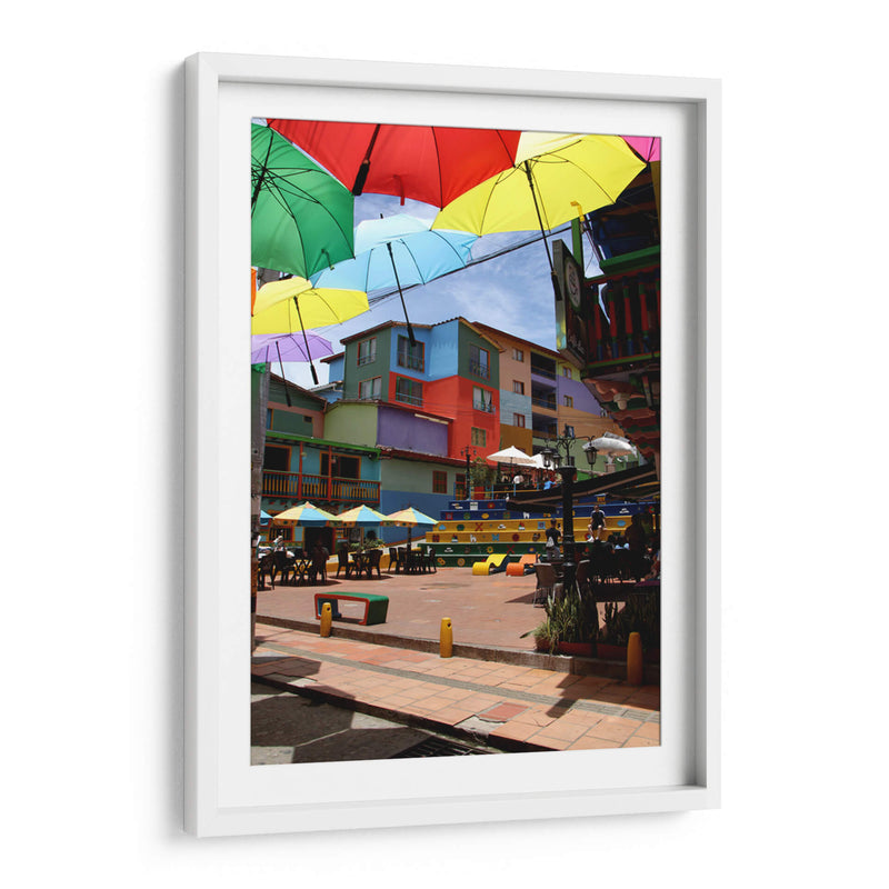 Plazoleta de los Zócalos en Guatapé Colombia - Luis Rodrigo Magaña Andrade | Cuadro decorativo de Canvas Lab