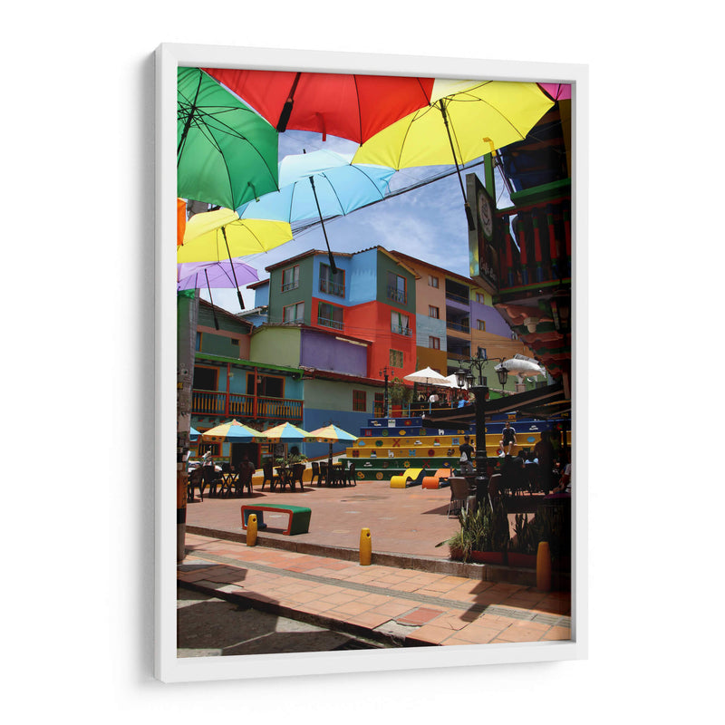 Plazoleta de los Zócalos en Guatapé Colombia - Luis Rodrigo Magaña Andrade | Cuadro decorativo de Canvas Lab