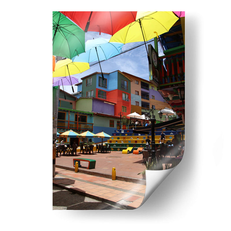 Plazoleta de los Zócalos en Guatapé Colombia - Luis Rodrigo Magaña Andrade | Cuadro decorativo de Canvas Lab