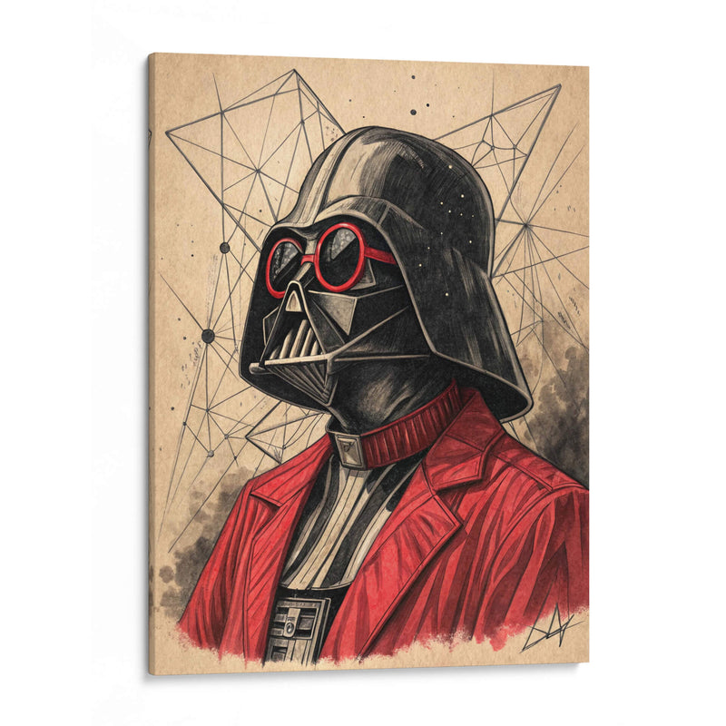 Retrato Darth Vader - KaleidoArt Creations | Cuadro decorativo de Canvas Lab