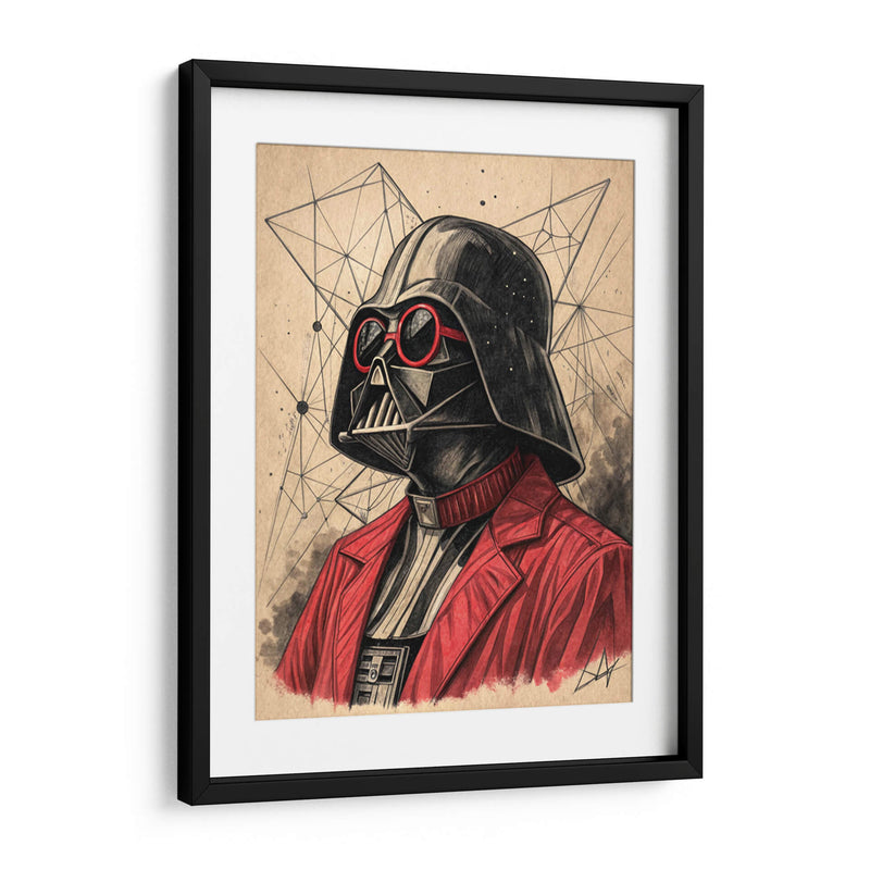 Retrato Darth Vader - KaleidoArt Creations | Cuadro decorativo de Canvas Lab