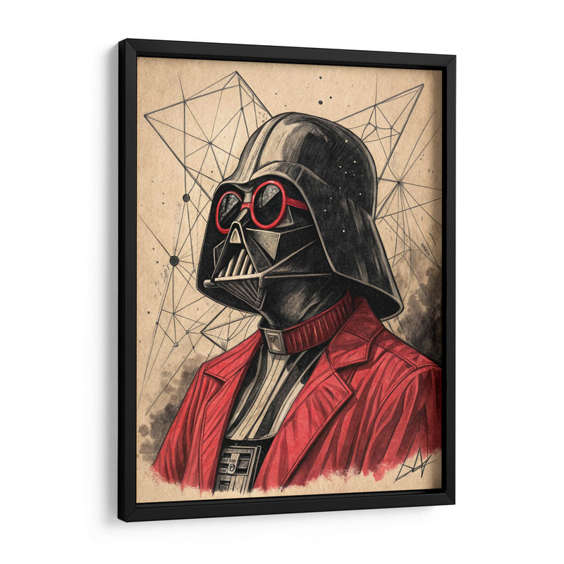 Retrato Darth Vader - KaleidoArt Creations | Cuadro decorativo de Canvas Lab