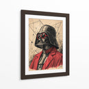 Retrato Darth Vader - KaleidoArt Creations | Cuadro decorativo de Canvas Lab