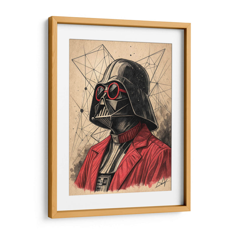 Retrato Darth Vader - KaleidoArt Creations | Cuadro decorativo de Canvas Lab