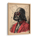 Retrato Darth Vader - KaleidoArt Creations | Cuadro decorativo de Canvas Lab