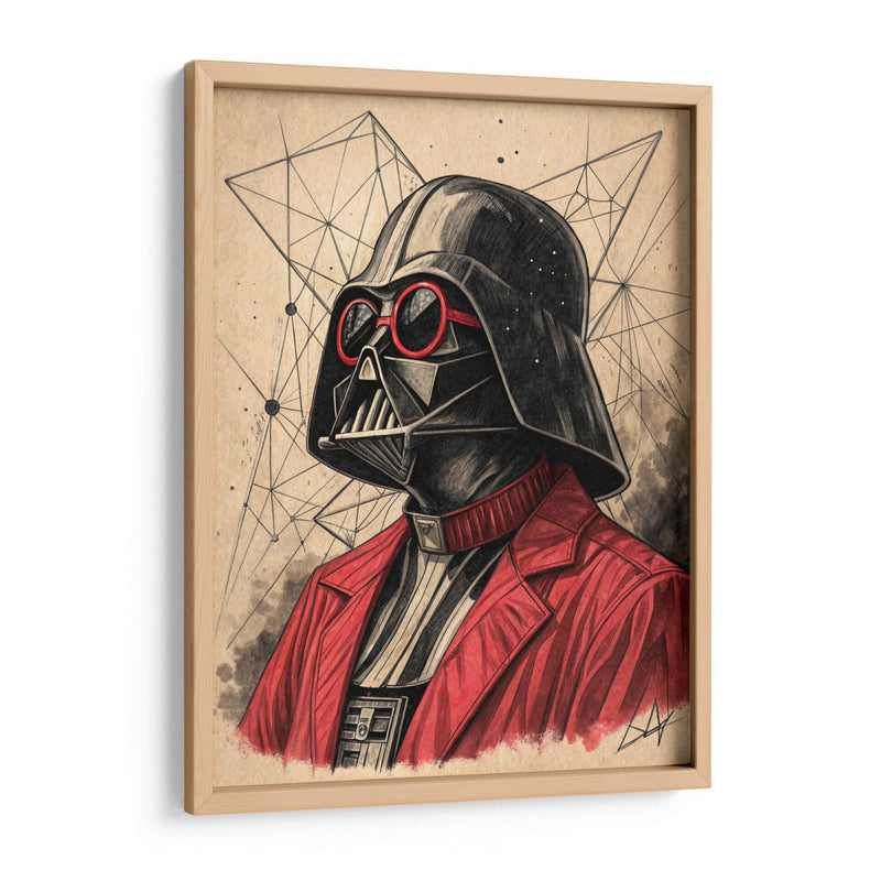 Retrato Darth Vader - KaleidoArt Creations | Cuadro decorativo de Canvas Lab