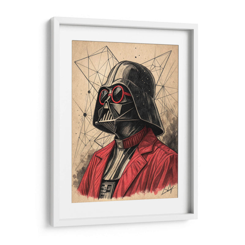 Retrato Darth Vader - KaleidoArt Creations | Cuadro decorativo de Canvas Lab