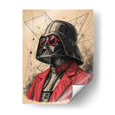 Retrato Darth Vader - KaleidoArt Creations | Cuadro decorativo de Canvas Lab