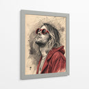 Retrato Kurt Cobain - KaleidoArt Creations | Cuadro decorativo de Canvas Lab