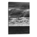 Barco en el horizonte de Vallarta Blanco y Negro - Dreamer Studio | Cuadro decorativo de Canvas Lab