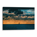 Barquito en el horizonte a color - Dreamer Studio | Cuadro decorativo de Canvas Lab