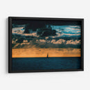 Barquito en el horizonte a color - Dreamer Studio | Cuadro decorativo de Canvas Lab