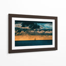 Barquito en el horizonte a color - Dreamer Studio | Cuadro decorativo de Canvas Lab