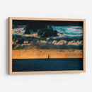 Barquito en el horizonte a color - Dreamer Studio | Cuadro decorativo de Canvas Lab