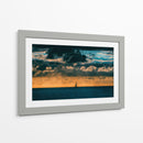 Barquito en el horizonte a color - Dreamer Studio | Cuadro decorativo de Canvas Lab