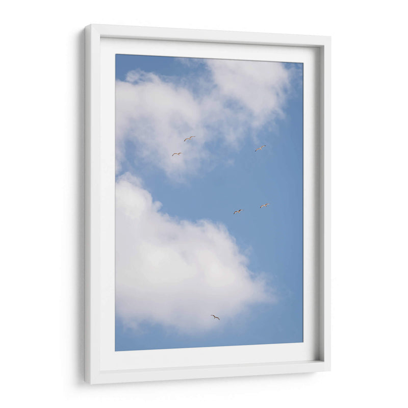 Pajaros en el Cielo - Wandering Pixels Co. | Cuadro decorativo de Canvas Lab