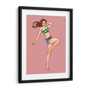 Mujer con cigarrillo - Donaldo Meda  | Cuadro decorativo de Canvas Lab