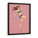 Mujer con cigarrillo - Donaldo Meda  | Cuadro decorativo de Canvas Lab