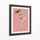 Mujer con cigarrillo - Donaldo Meda  | Cuadro decorativo de Canvas Lab