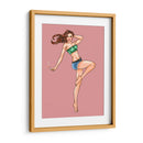 Mujer con cigarrillo - Donaldo Meda  | Cuadro decorativo de Canvas Lab