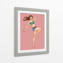 Mujer con cigarrillo - Donaldo Meda  | Cuadro decorativo de Canvas Lab