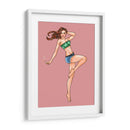 Mujer con cigarrillo - Donaldo Meda  | Cuadro decorativo de Canvas Lab