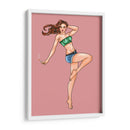 Mujer con cigarrillo - Donaldo Meda  | Cuadro decorativo de Canvas Lab