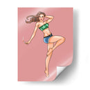 Mujer con cigarrillo - Donaldo Meda  | Cuadro decorativo de Canvas Lab