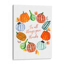 In all things give thanks - Rosana Laiz Blursbyai | Cuadro decorativo de Canvas Lab