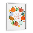 In all things give thanks - Rosana Laiz Blursbyai | Cuadro decorativo de Canvas Lab