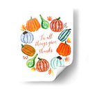In all things give thanks - Rosana Laiz Blursbyai | Cuadro decorativo de Canvas Lab