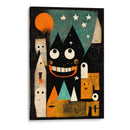 Paisaje nocturno juguetón - Treechild | Cuadro decorativo de Canvas Lab