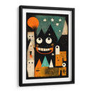 Paisaje nocturno juguetón - Treechild | Cuadro decorativo de Canvas Lab