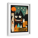 Paisaje nocturno juguetón - Treechild | Cuadro decorativo de Canvas Lab