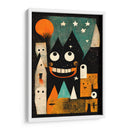 Paisaje nocturno juguetón - Treechild | Cuadro decorativo de Canvas Lab