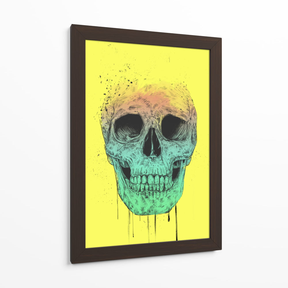 Calavera de arte pop - Balazs Solti | Cuadro decorativo de Canvas Lab