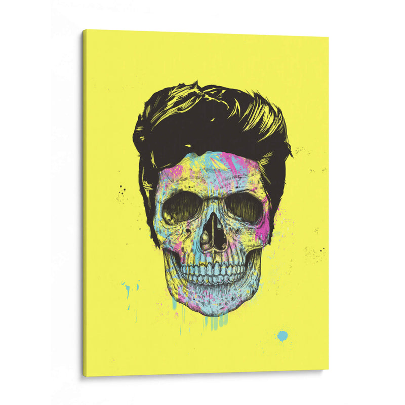 Colorea tu calavera - Balazs Solti | Cuadro decorativo de Canvas Lab