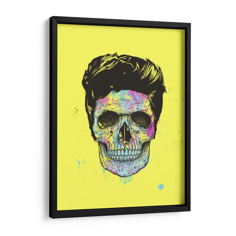 Colorea tu calavera - Balazs Solti | Cuadro decorativo de Canvas Lab