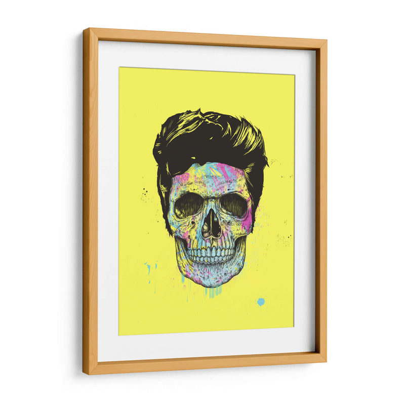 Colorea tu calavera - Balazs Solti | Cuadro decorativo de Canvas Lab