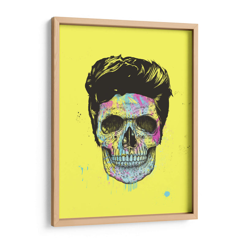 Colorea tu calavera - Balazs Solti | Cuadro decorativo de Canvas Lab