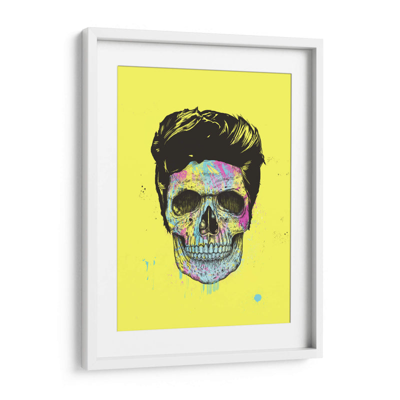 Colorea tu calavera - Balazs Solti | Cuadro decorativo de Canvas Lab